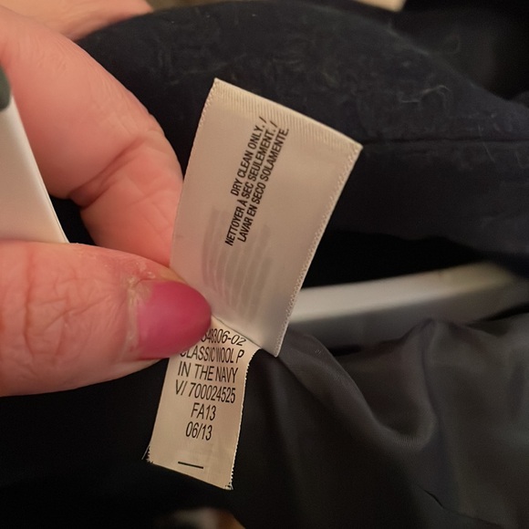 Navy blue coat - last chance, donating 9/15 - Picture 5 of 5